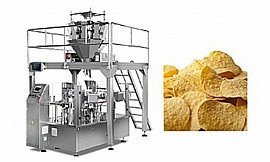 potato chips packing machine